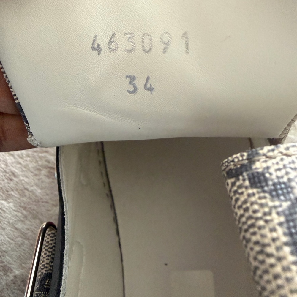 Gucci Teen Ace Sneakers GG Supreme size 34 IT - Picture 6 of 10